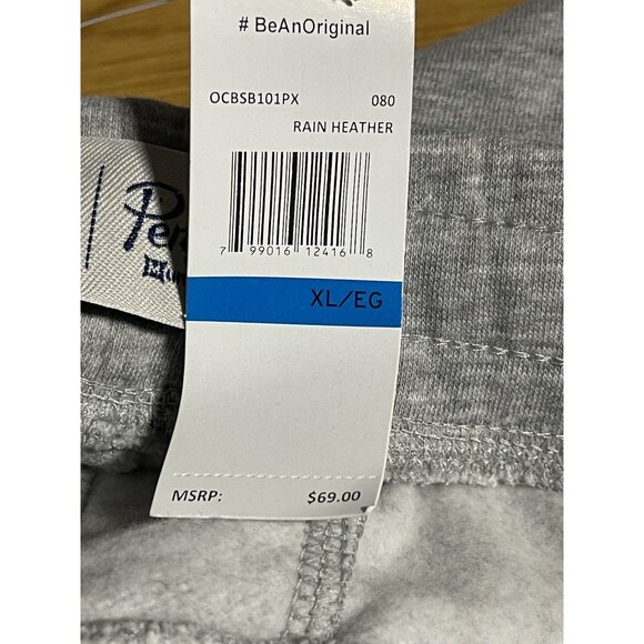 Original Penguin Mens Gray Slim Fit Joggers Size S Cotton Blend Elastic Waist - Picture 8 of 10